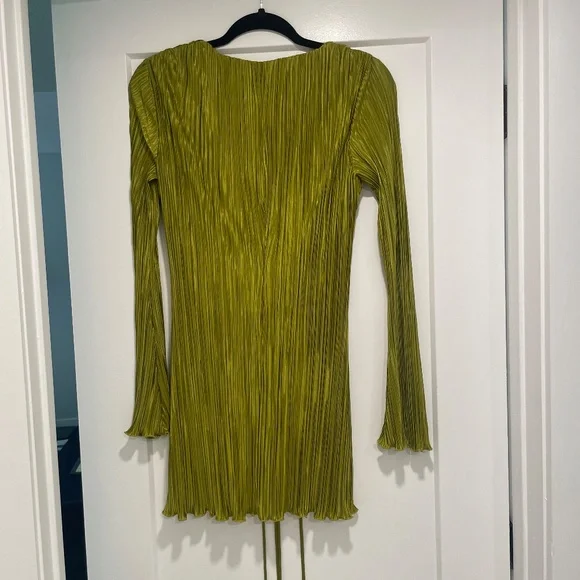 Hello Molly Besties Meet Mini Dress XS in Olive - Picture 7 of 12